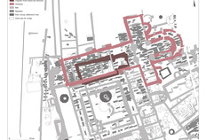 Plan de localisation de la chapelle Notre-Dame-des-Miracles