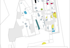 Vestiges d&eacute;couverts sur le site du 54-56 rue Notre Dame et rue de Beaucaire Des s&eacute;pultures antiques s'implantent &agrave; partir du IIe si&egrave;cle avant J.C. le long de la voie Domitienne dont on a rep&eacute;r&eacute; le bas-c&ocirc;t&eacute; m&eacute;ridional et un foss&eacute; bordier.  54-56 rue Notre Dame et rue de Beaucaire, N&icirc;mes (Gard), 2011   &copy; Fr&eacute;d&eacute;rique Robin, Fabrice Armand, Inrap